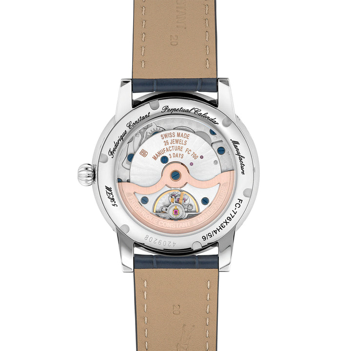 Montre Frédérique Constant Classic Perpetual Calendar Manufacture en acier 40 mm FC-776S3H6