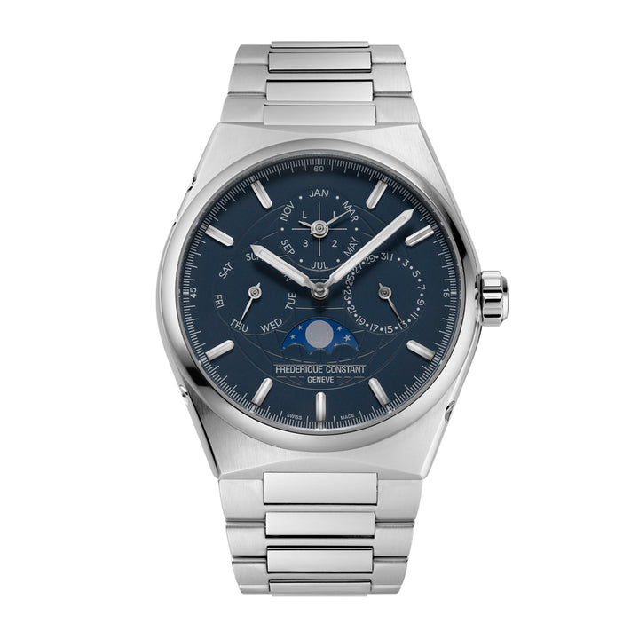 Montre Frédérique Constant Highlife Perpetual Calendar Manufacture en acier 41 mm FC-775BL4NH6B