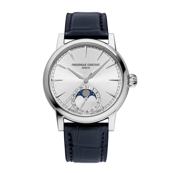 Montre Frédérique Constant Classic Moonphase Date Manufacture en acier 40 mm FC-716S3H6