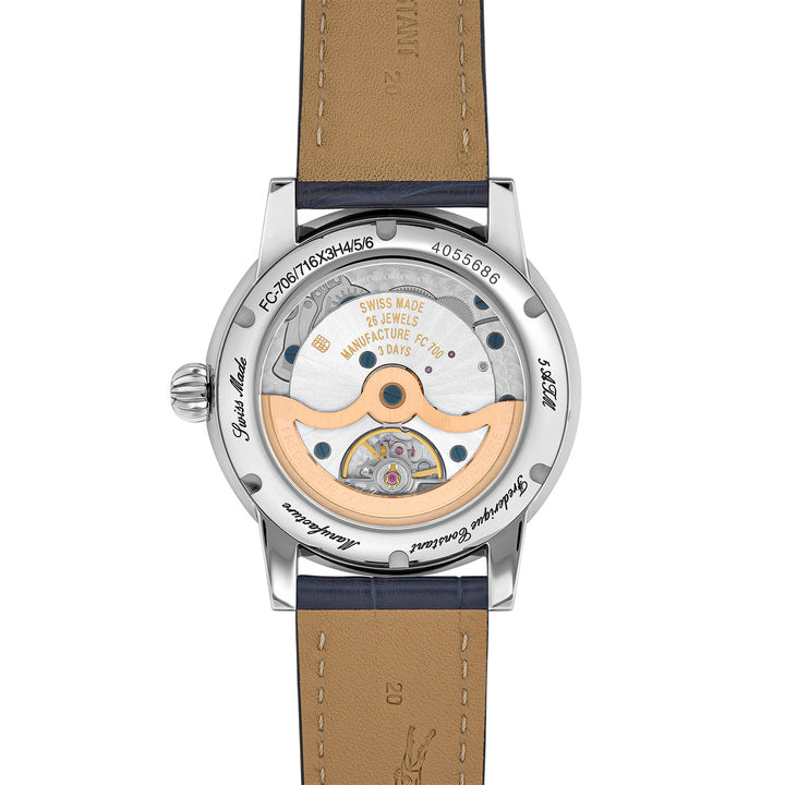 Montre Frédérique Constant Classic Moonphase Date Manufacture en acier 40 mm FC-716S3H6