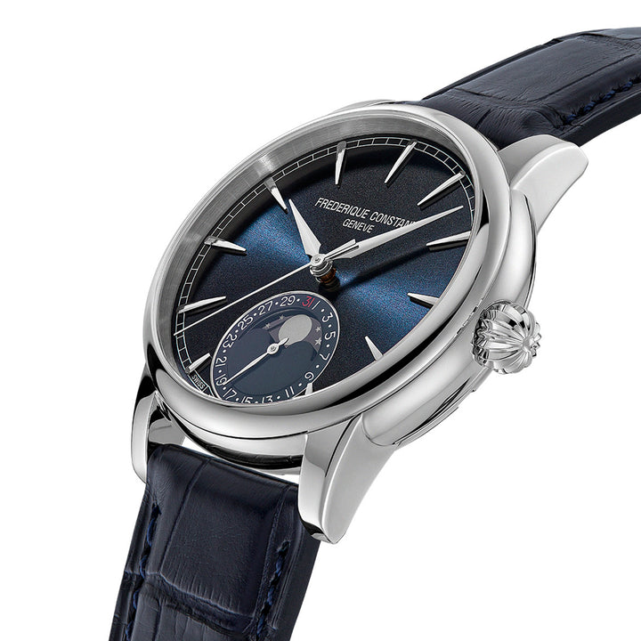 Montre Frédérique Constant Classic Moonphase Date Manufacture en acier 40 mm FC-716N3H6
