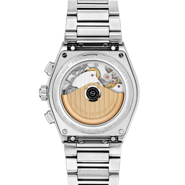 Montre Frédérique Constant Highlife Chronograph Automatic en acier 41 mm FC-391SB4NH6B