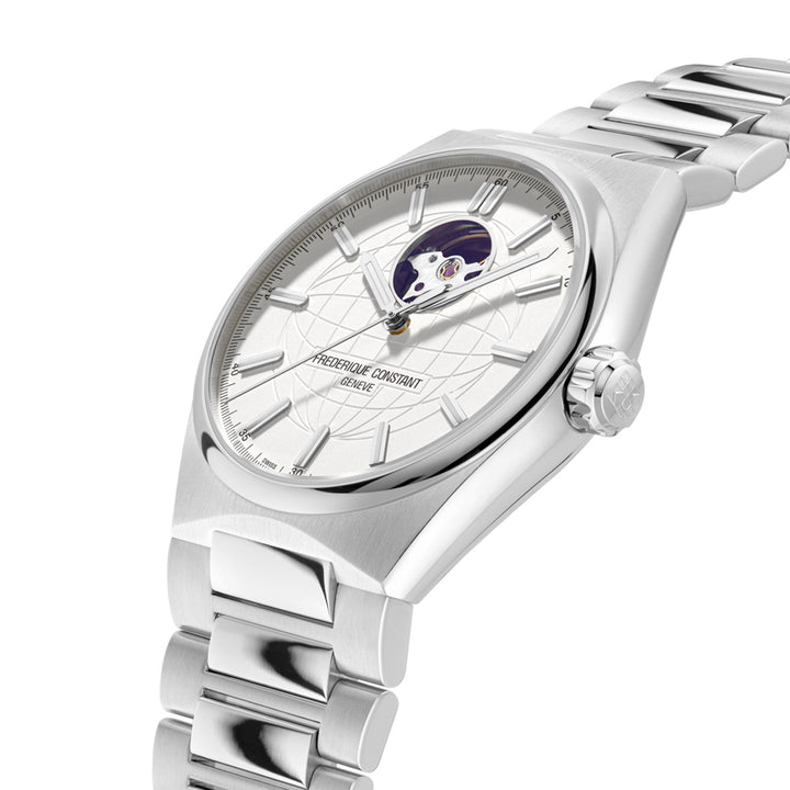 Montre Frédérique Constant Highlife Heart Beat Automatic en acier 41 mm FC-310S4NH6B