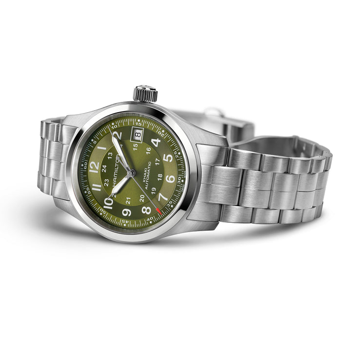 Hamilton Khaki Field Auto automatic watch in 38 mm stainless steel H70455160