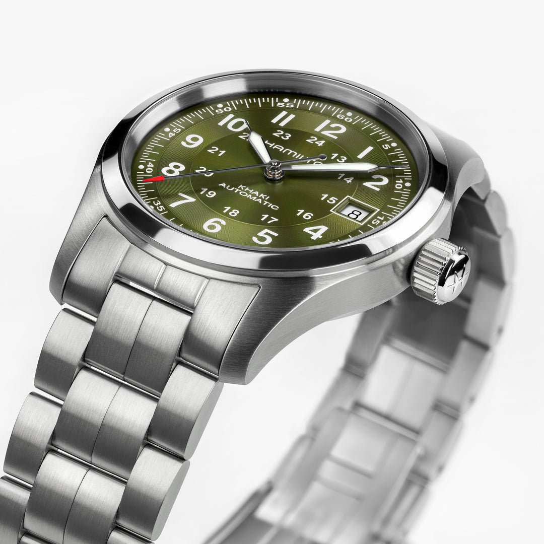 Hamilton Khaki Field Auto automatic watch in 38 mm stainless steel H70455160