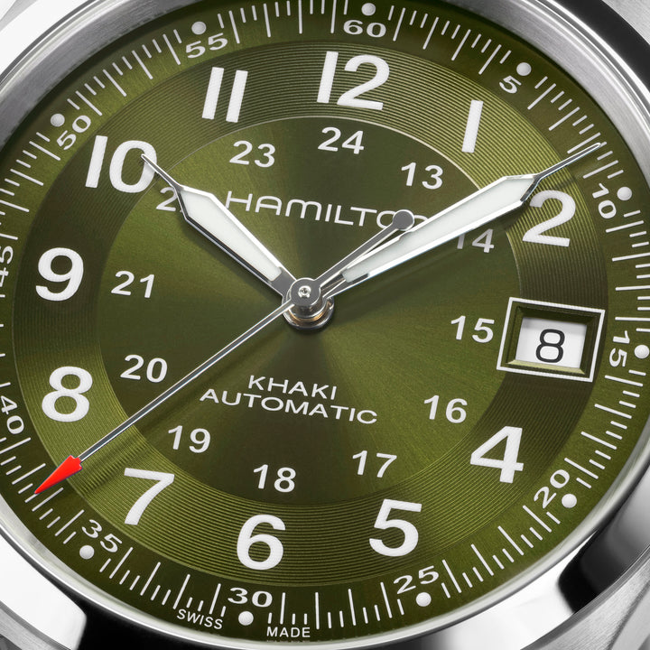 Hamilton Khaki Field Auto automatic watch in 38 mm stainless steel H70455160