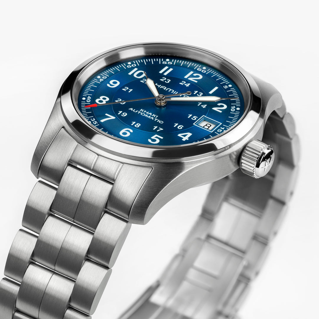 Hamilton Khaki Field Auto automatic watch in 38 mm stainless steel H70455140