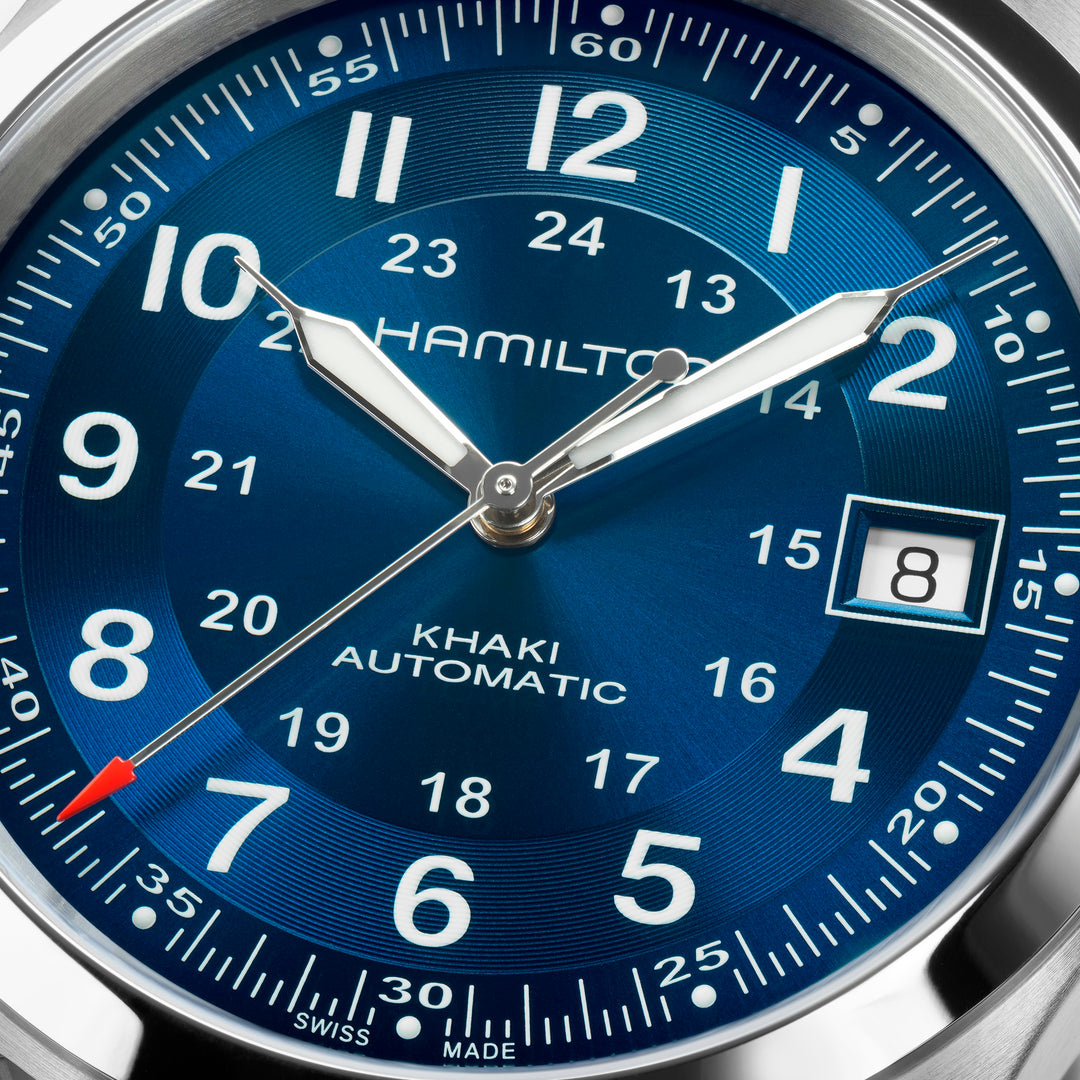 Hamilton Khaki Field Auto automatic watch in 38 mm stainless steel H70455140