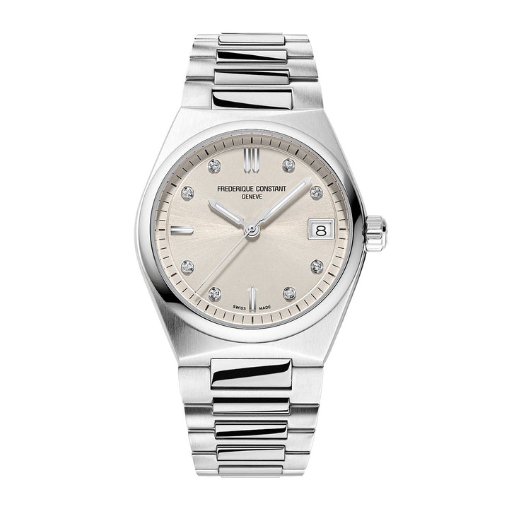 Montre Frédérique Constant Highlife Ladies Quartz en acier 31 mm FC-240BGD2NH6B
