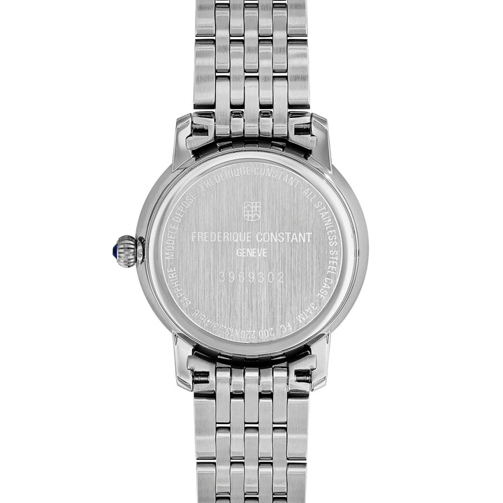 Montre Frédérique Constant Classics Slimline Ladies Manufacture en acier 30 mm FC-220MPWD1S26B