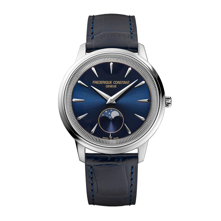 Montre Frédérique Constant Classics Moneta Moonphase en acier 37 mm FC-206N3S6
