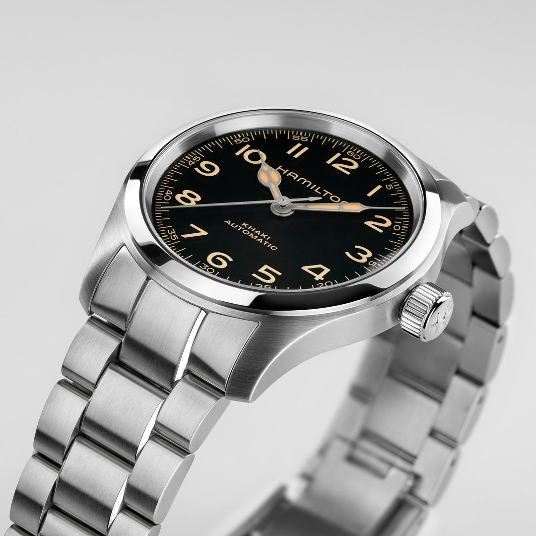 Montre Hamilton Khaki Field Murph automatique en acier inoxydable 38 mm H70405130
