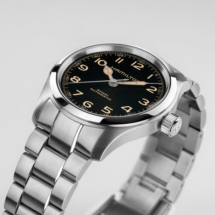 Montre Hamilton Khaki Field Murph automatique en acier inoxydable 38 mm H70405130