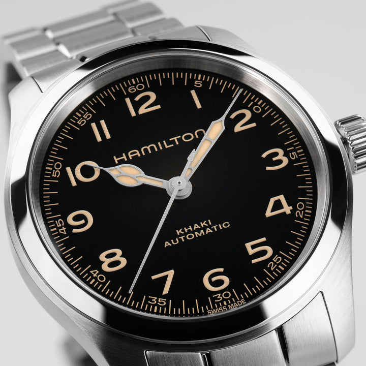 Montre Hamilton Khaki Field Murph automatique en acier inoxydable 38 mm H70405130