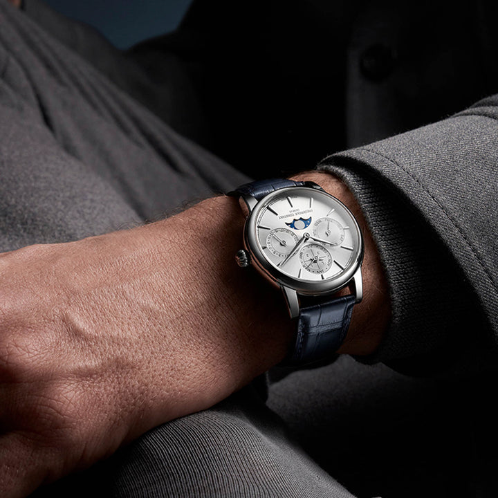 Montre Frédérique Constant Classic Perpetual Calendar Manufacture en acier 40 mm FC-776S3H6