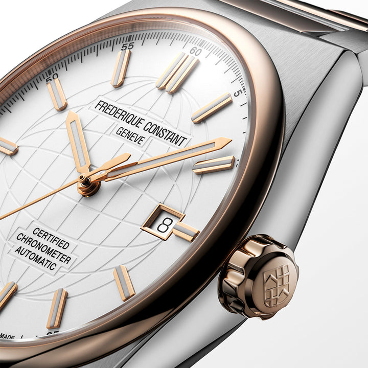 Montre Frédérique Constant Highlife Automatic COSC en acier ton or rose 41 mm FC-303V4NH2B