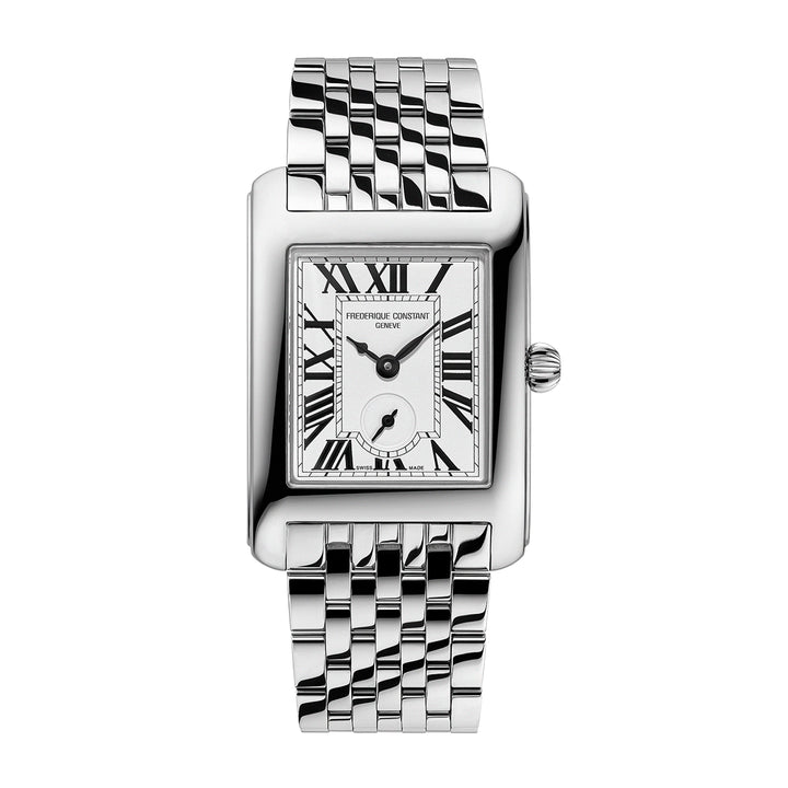 Frédérique Constant Classics Carrée Small Seconds Steel 36 mm Watch FC-235S2C6B