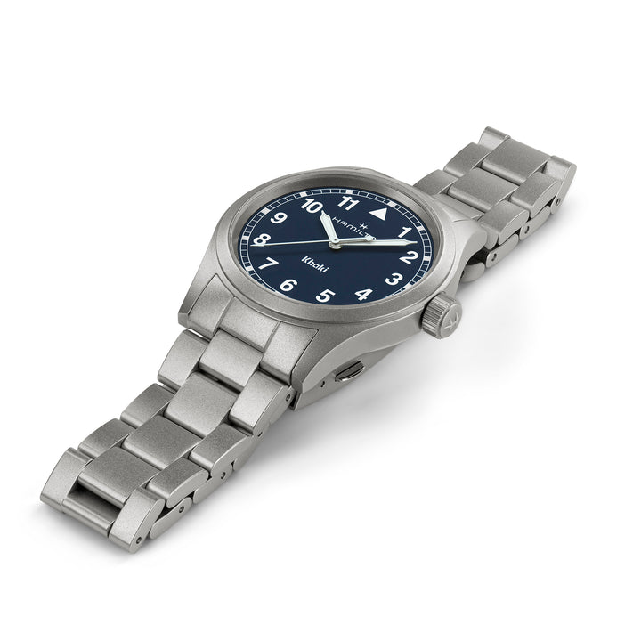 Montre Hamilton Khaki Field Quartz en acier inoxydable 38 mm H69401140