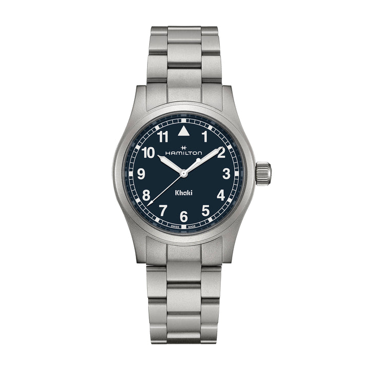 Montre Hamilton Khaki Field Quartz en acier inoxydable 38 mm H69401140