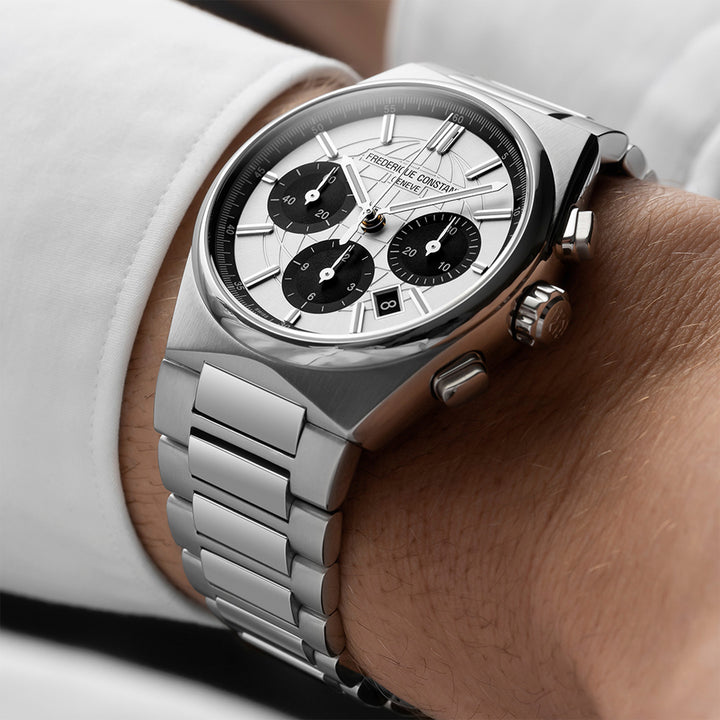 Montre Frédérique Constant Highlife Chronograph Automatic en acier 41 mm FC-391SB4NH6B