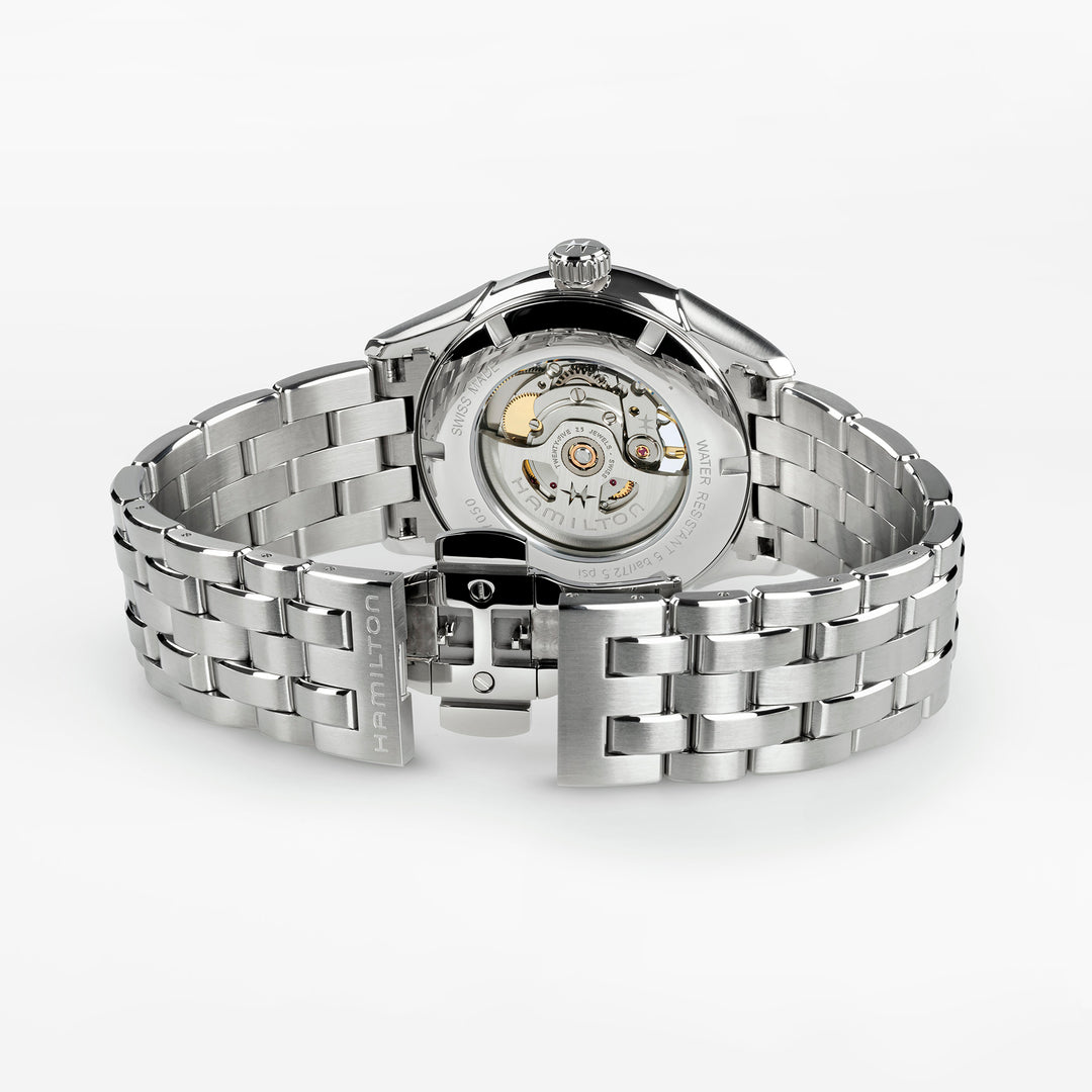 Hamilton Jazzmaster Open Heart automatic watch in stainless steel, 42mm H32705140