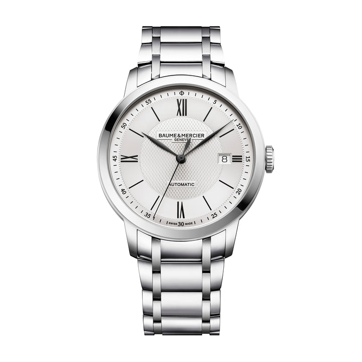 Baume & Mercier Classima 10854 automatic stainless steel watch 40 mm M0A10854