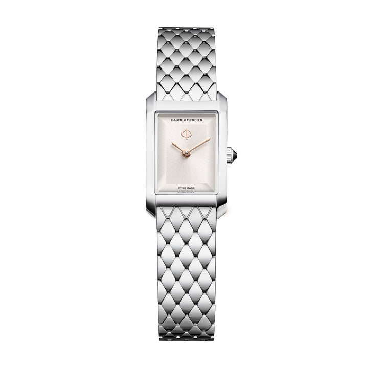 Baume & Mercier Hampton 10860 quartz stainless steel watch 28 x 17,75 mm M0A10860