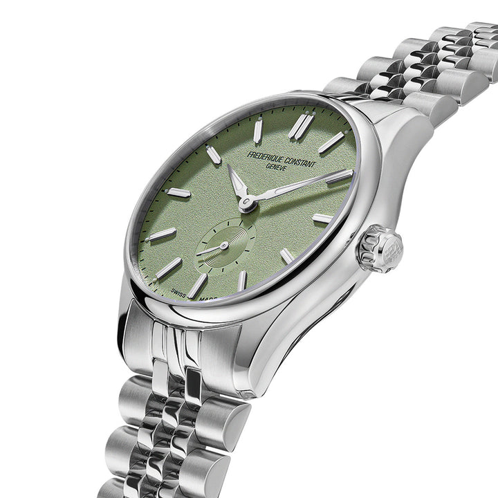 Montre Frederique Constant Classics Index automatique en acier inoxydable 39 mm FC-530GR3B6B