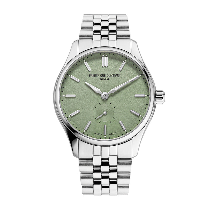 Montre Frederique Constant Classics Index automatique en acier inoxydable 39 mm FC-530GR3B6B