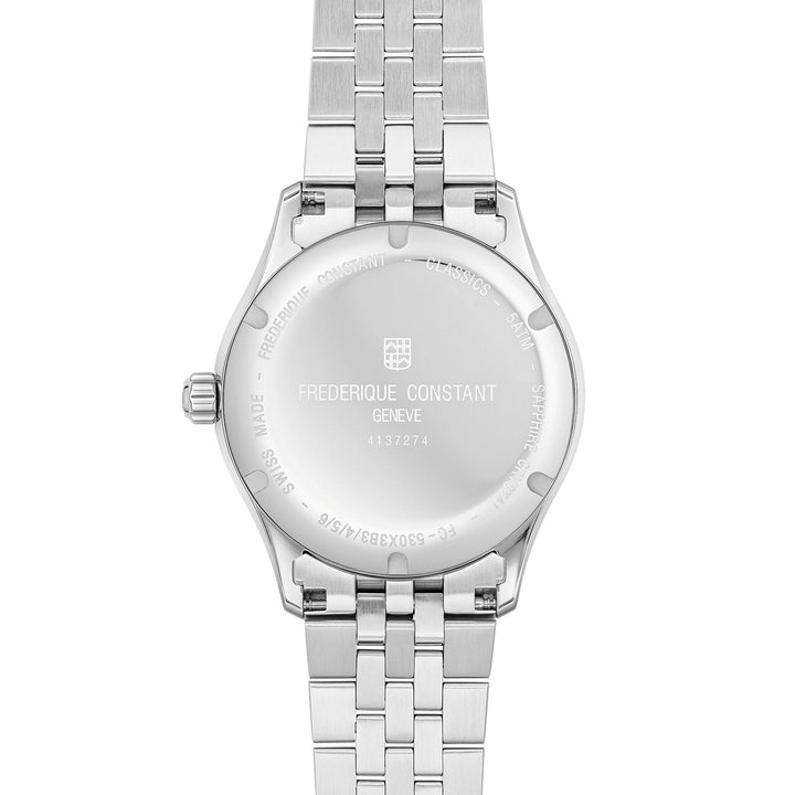 Montre Frederique Constant Classics Index automatique en acier inoxydable 39 mm FC-530GR3B6B