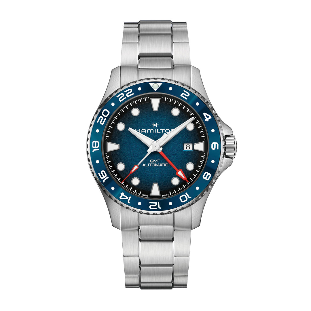Montre Hamilton Khaki Navy Scuba automatique en acier inoxydable 43 mm H82535140