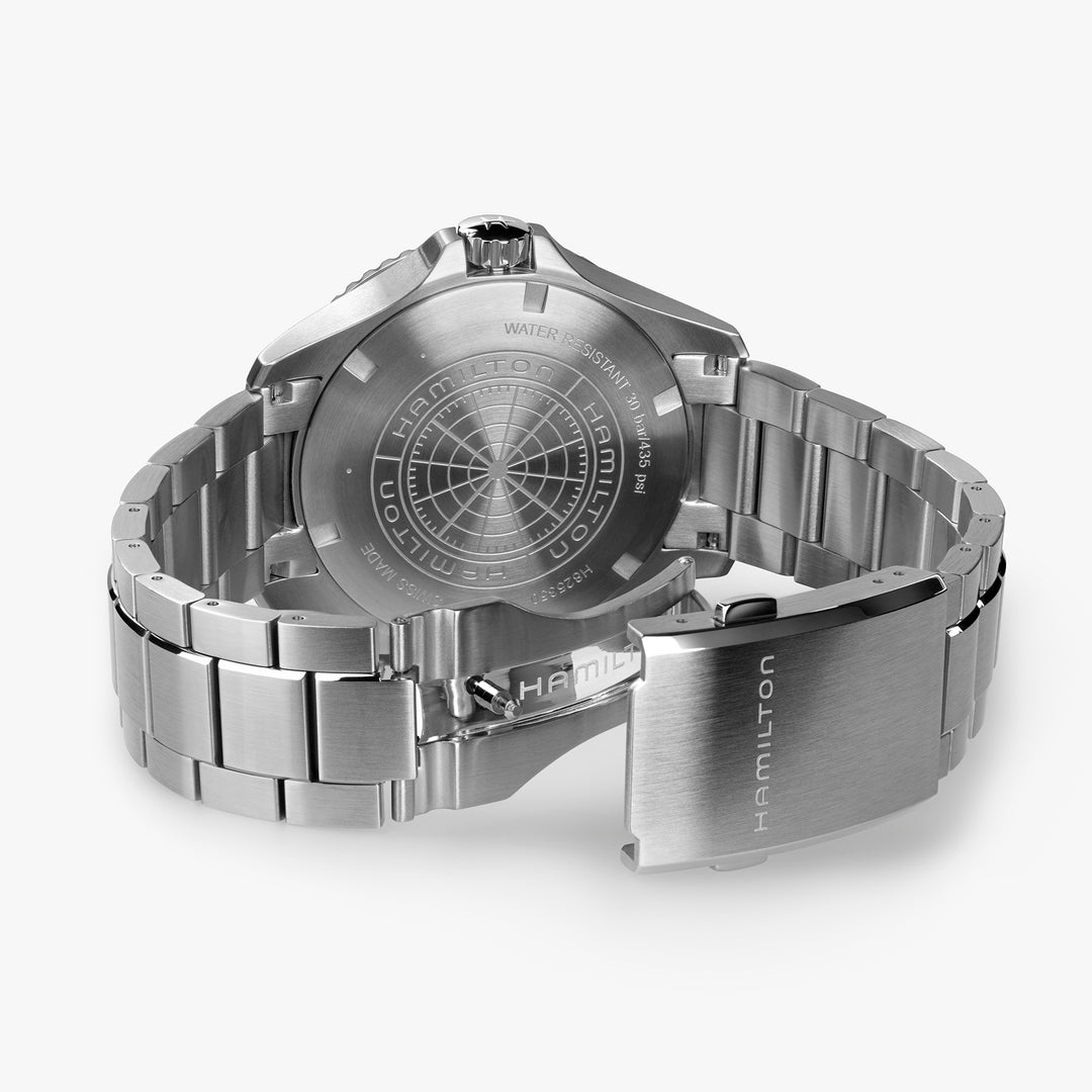 Montre Hamilton Khaki Navy Scuba automatique en acier inoxydable 43 mm H82535140