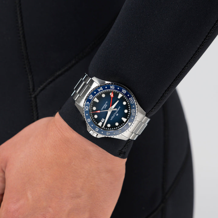 Montre Hamilton Khaki Navy Scuba automatique en acier inoxydable 43 mm H82535140