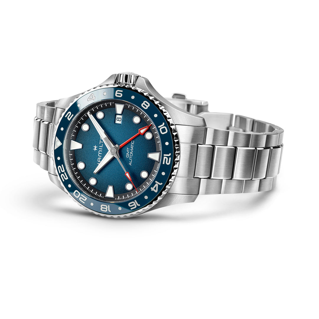 Montre Hamilton Khaki Navy Scuba automatique en acier inoxydable 43 mm H82535140