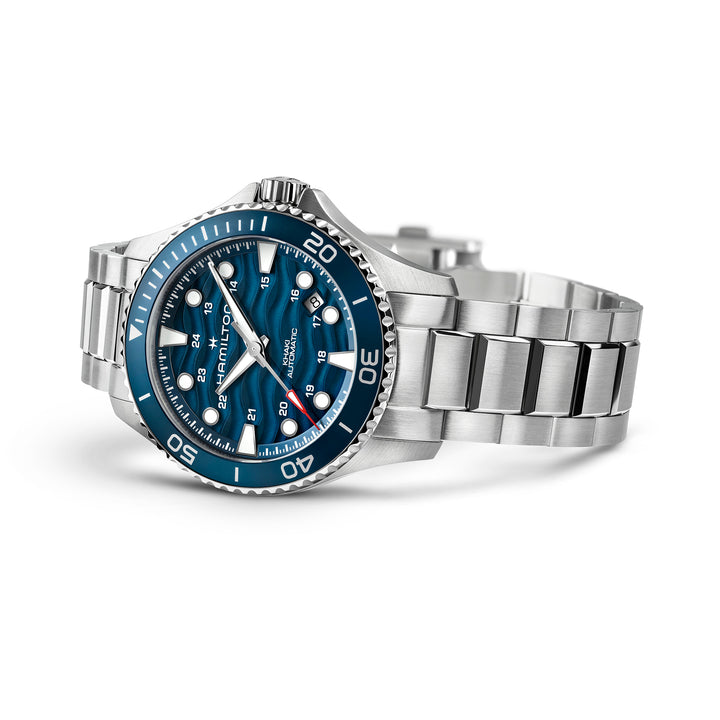 Montre Hamilton Khaki Navy Scuba automatique en acier inoxydable 40 mm H82425140