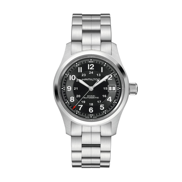 Hamilton Khaki Field Auto Stainless Steel Watch 38 mm H70455133