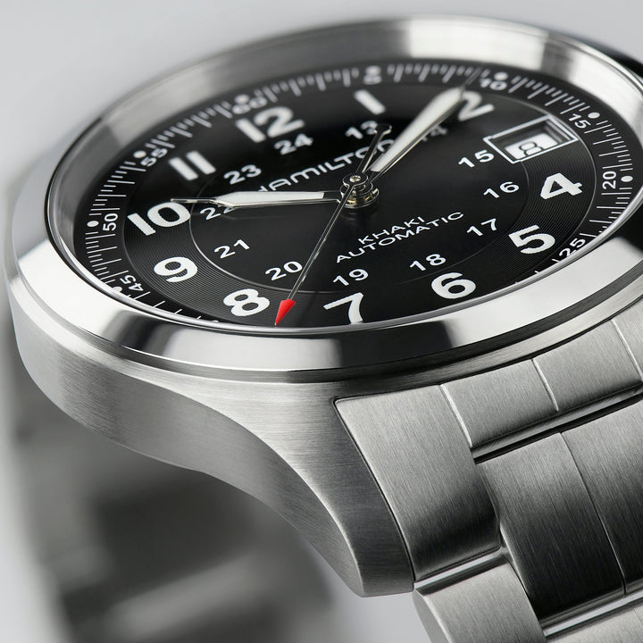 Hamilton Khaki Field Auto Stainless Steel Watch 38 mm H70455133