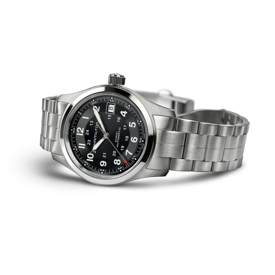 Hamilton Khaki Field Auto Stainless Steel Watch 38 mm H70455133