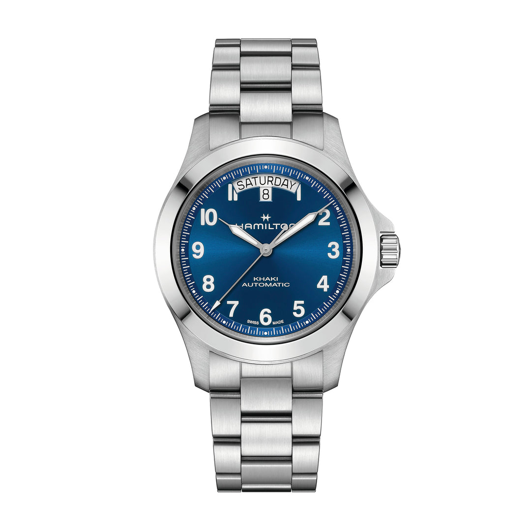 Montre Hamilton Khaki Field King automatique en acier inoxydable 40 mm H64475140