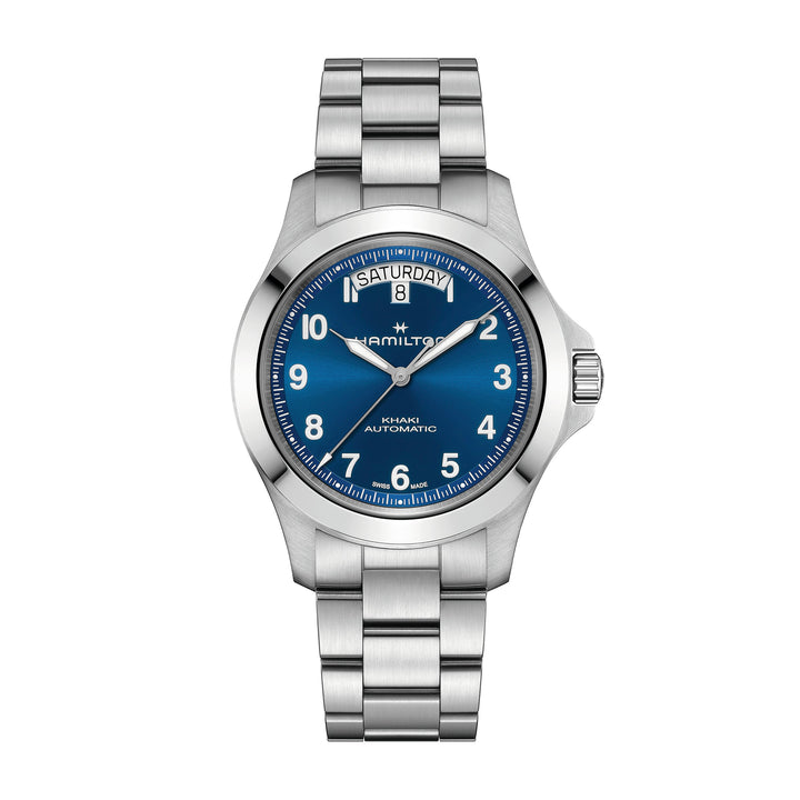 Montre Hamilton Khaki Field King automatique en acier inoxydable 40 mm H64475140