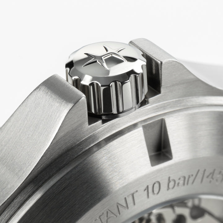 Montre Hamilton Khaki Field King automatique en acier inoxydable 40 mm H64475140