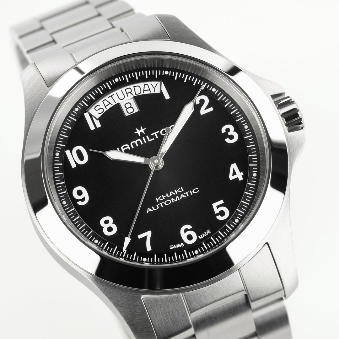 Montre Hamilton Khaki King automatique en acier inoxydable 40mm H64475131