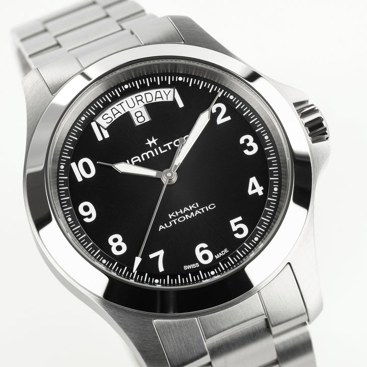 Montre Hamilton Khaki King automatique en acier inoxydable 40mm H64475131