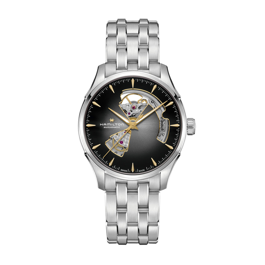 Hamilton Jazzmaster automatic watch in stainless steel, 40 mm H32675181