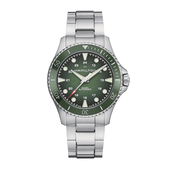 Hamilton Khaki Navy Scuba Automatic Stainless Steel Watch, 43 mm, H82525160