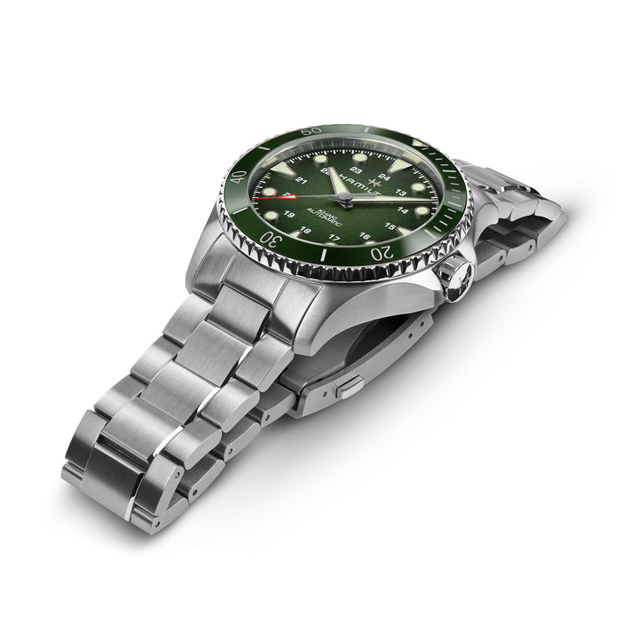 Hamilton Khaki Navy Scuba Automatic Stainless Steel Watch, 43 mm, H82525160