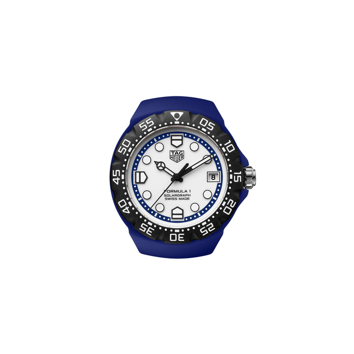 Montre TAG Heuer Formula 1 Solargraph en TH-Polylight bracelet caoutchouc 38 mm WBY1162.FT8105