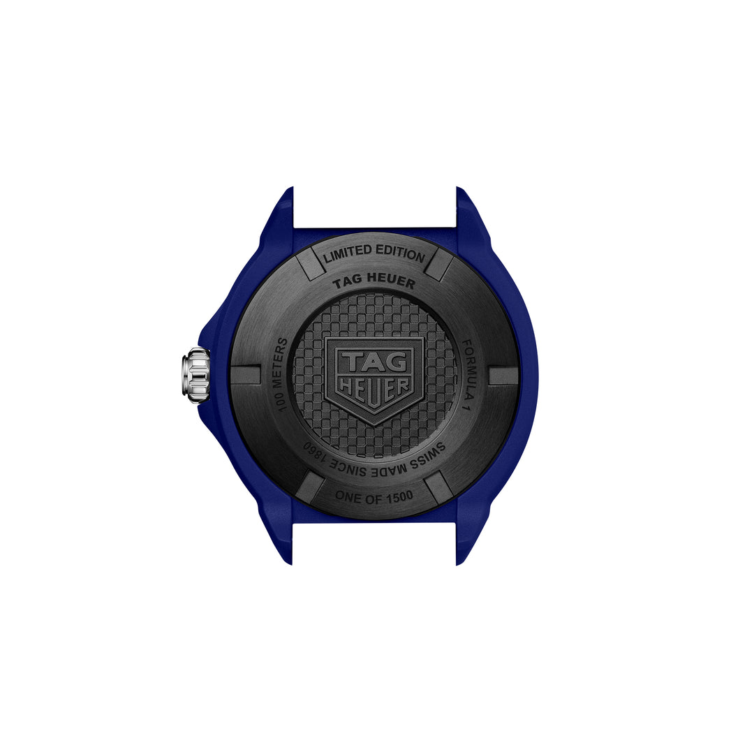 Montre TAG Heuer Formula 1 Solargraph quartz solaire en TH-Polylight bracelet caoutchouc 38 mm WBY1162.FT8105