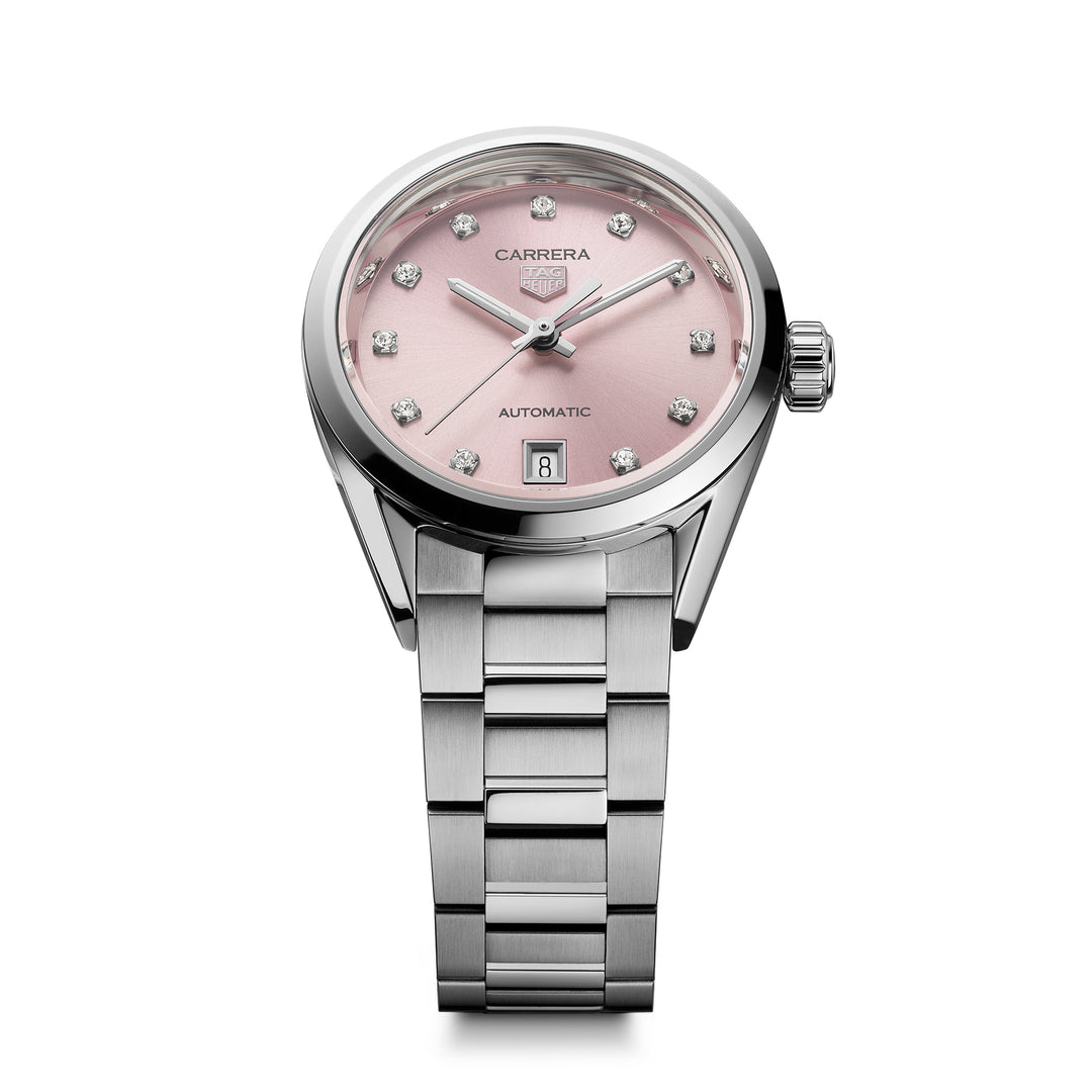 TAG Heuer Carrera Date automatic watch in stainless steel, 29 mm WBN2416.BA0621