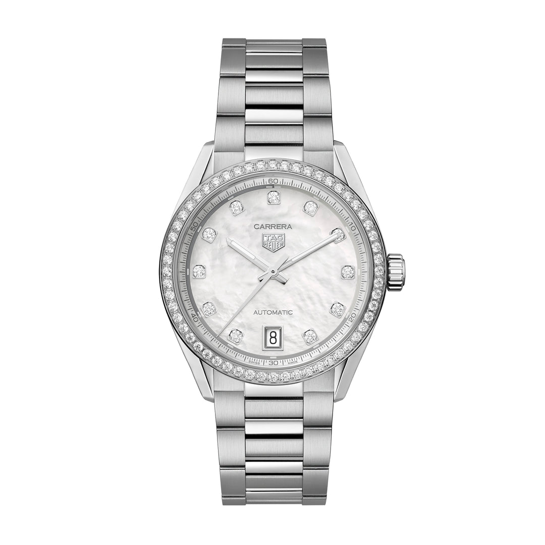 TAG Heuer Carrera Date automatic stainless steel watch 36 mm WBN231E.BA0001